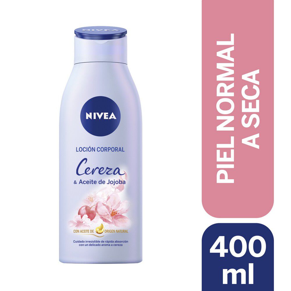 Loción-Corporal-Cereza-&-Aceite-De-Jojoba-400-mL-imagen-1