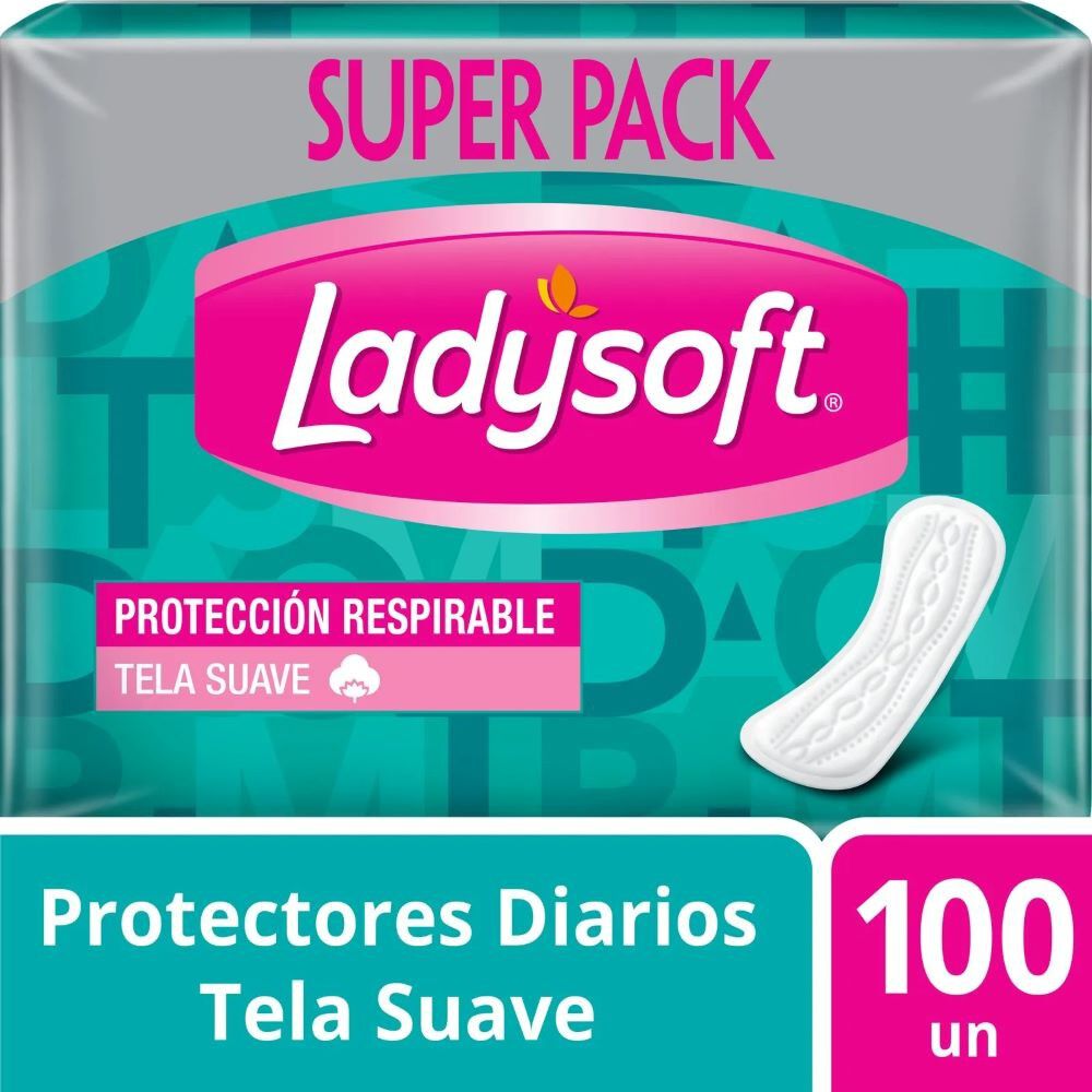 Protector Diario Normal Mega pack X100 unidades