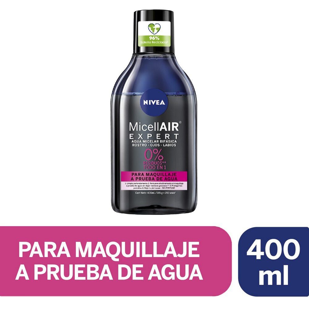 Loción Micelar Expert Waterproof Make Up Remover 400 mL