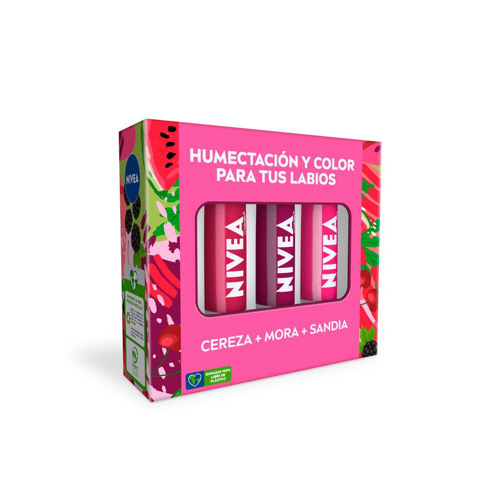 Pack-3-Protectores-labiales--Cherry-Shine-+-Blackberry-Shine-+-Watermelon-Shine-imagen-1