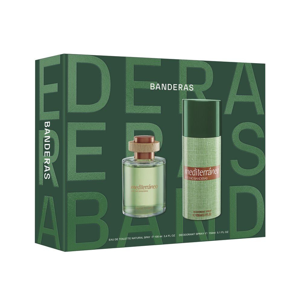 Set Mediterráneo EDT 100ml + Desodorante Spray 150ml