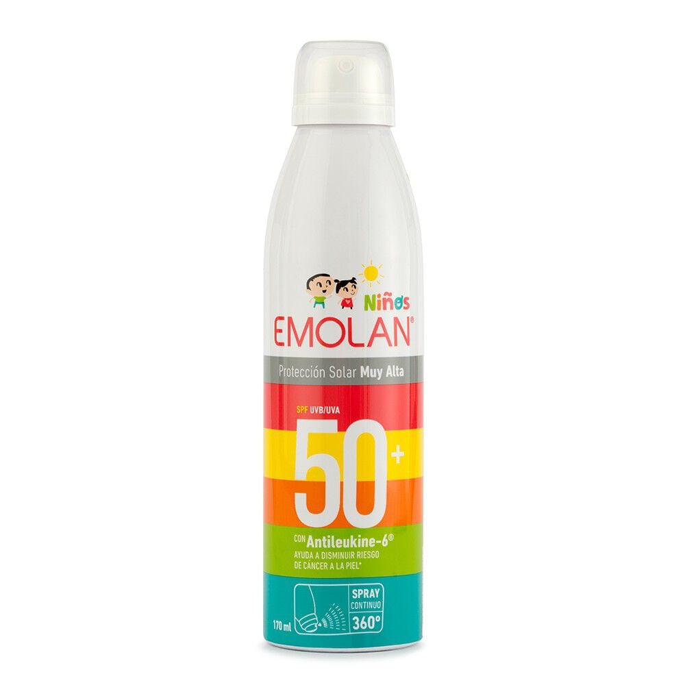 Protector Solar Niño en Spray Fps 50 170mL