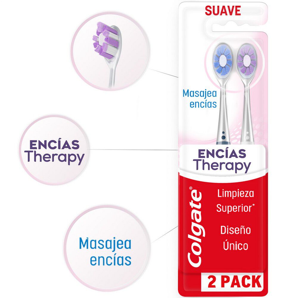 Cepillo-de-Dientes-Encías-Therapy-Suave-2-Un-imagen-4