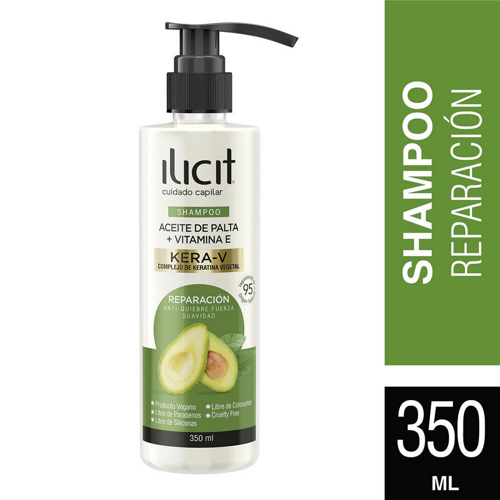 Shampoo-Aceite-de-Palta+Vitamina-E-Kera-V-Reparación-350mL-imagen-1