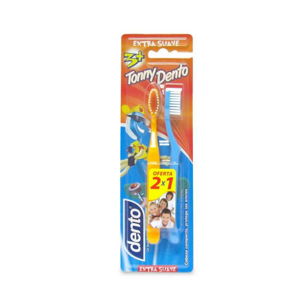 Pack-Cepillo-Dental-Infantil-3-+-Extra-Suave-2X1-imagen