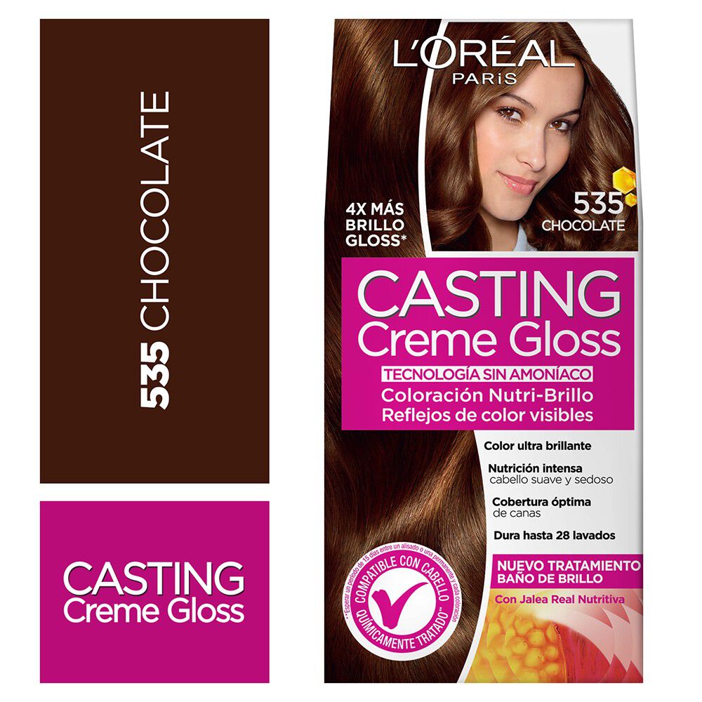 Coloración Creme Gloss 535 Chocolate