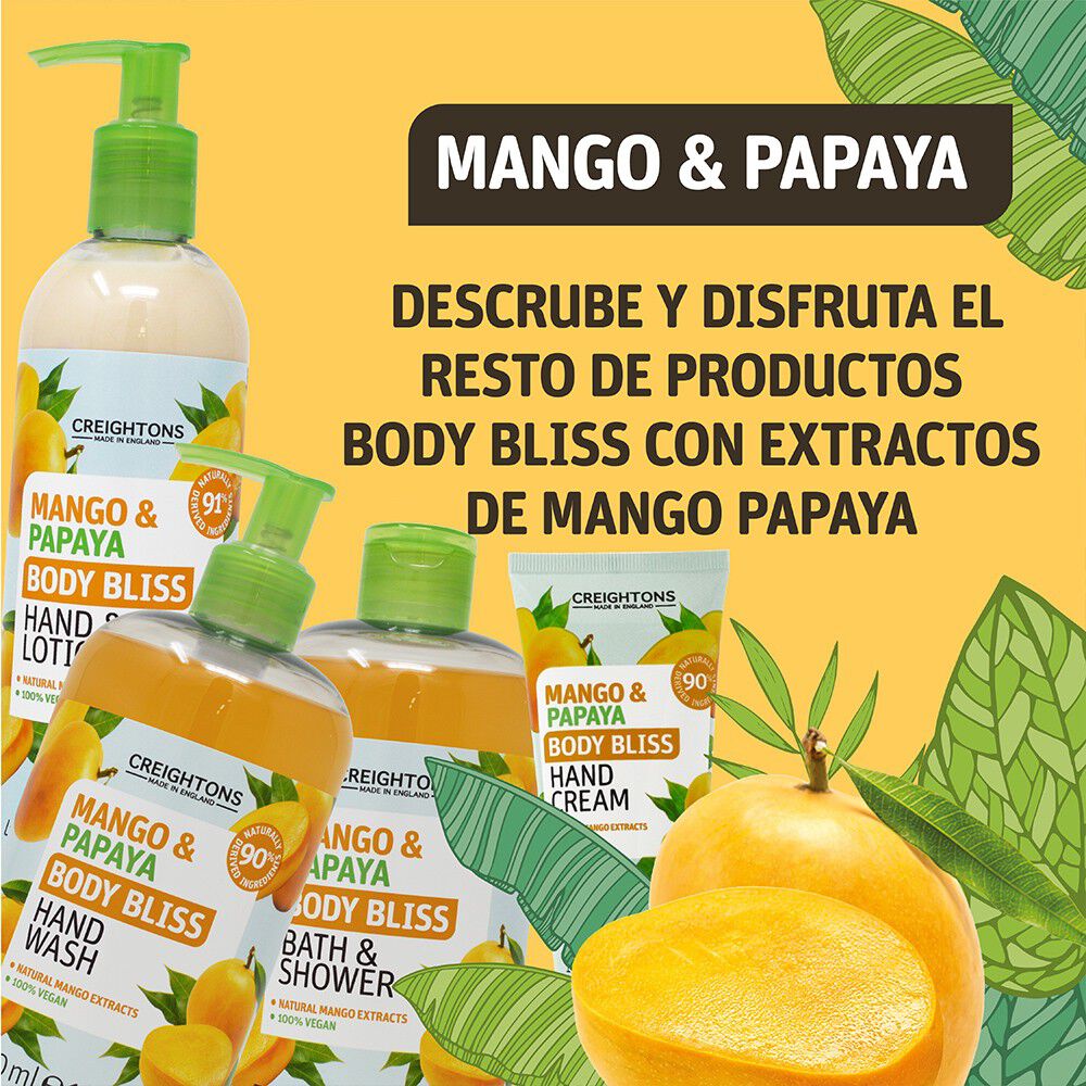 Body-Bliss-Loción-Corporal-Mango-Papaya-400-ml--imagen-3