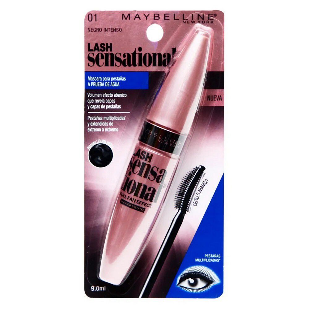 Máscara-de-Pestañas-Lash-Sensational-Waterproof-Negro-10-mL-imagen-1