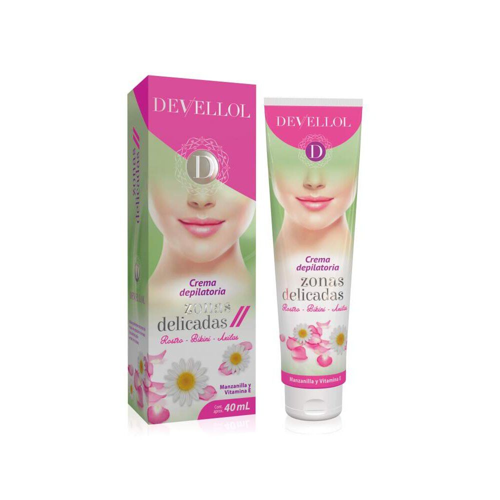 Crema Depilatoria Zonas Delicadas 40 mL