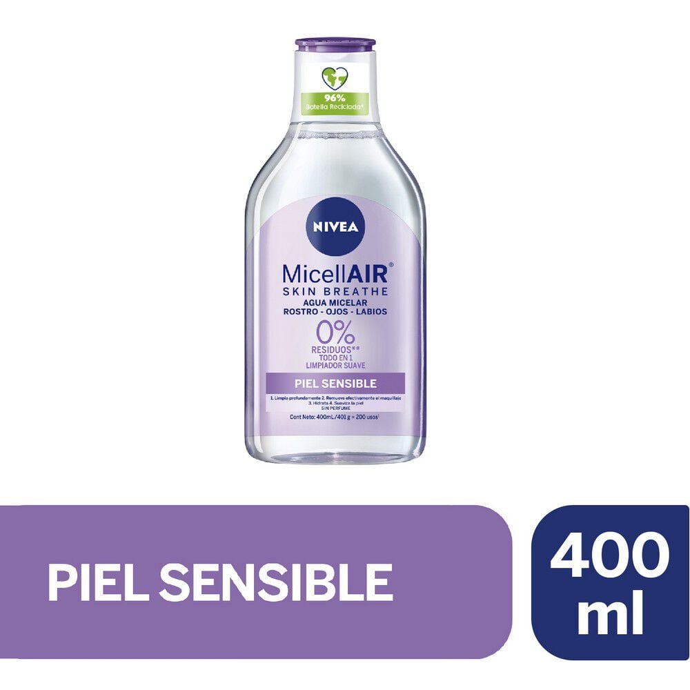 Locion Micelar 3 En 1 Piel Sensible 400 mL