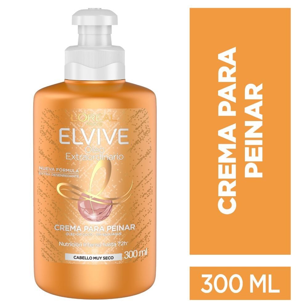 Crema Para Peinar Óleo Extraordinario Coco 300 ml