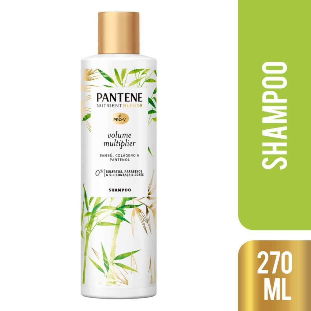 Shampoo-Nutrient-Blends-Multiplicador-de-Volumen-Bambú,-Colágeno-&-Pantenol-270-ml-imagen-1