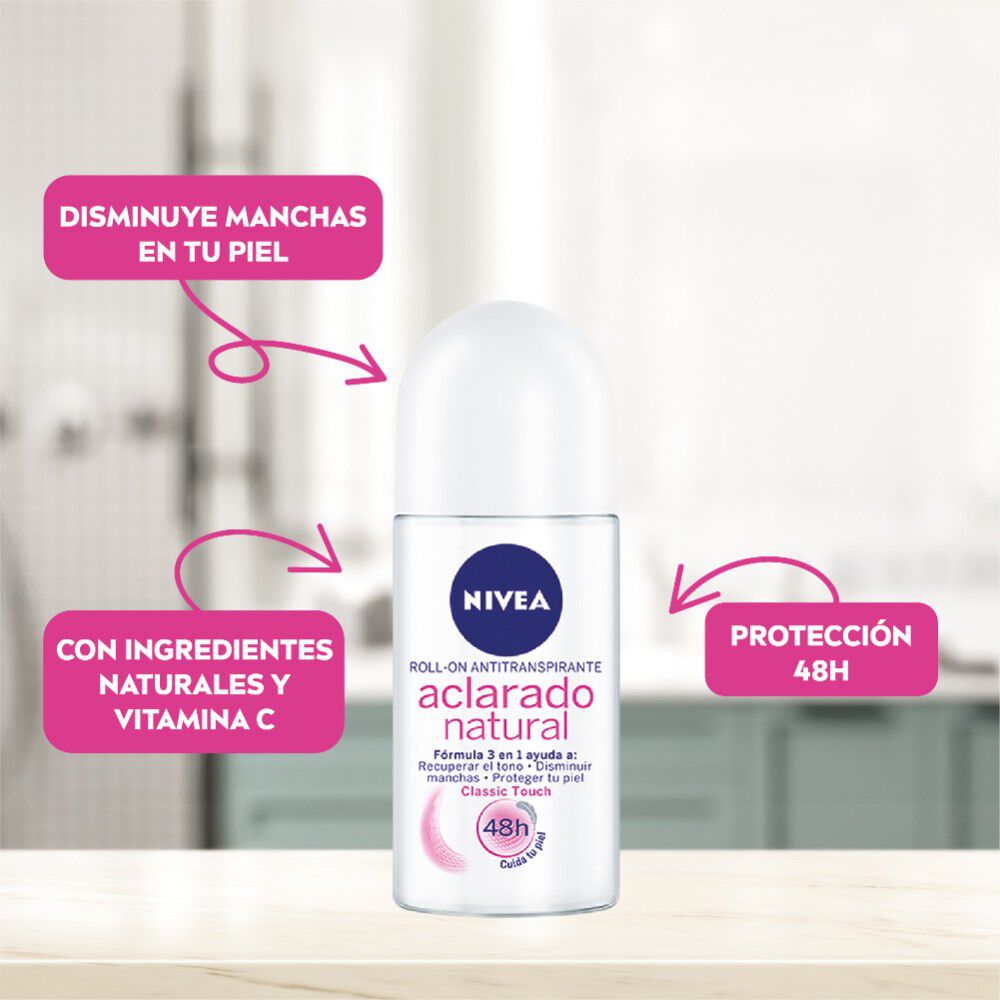 Desodorante-Roll-On-Aclarado-Natural-Classic-Touch-50-mL-imagen-2