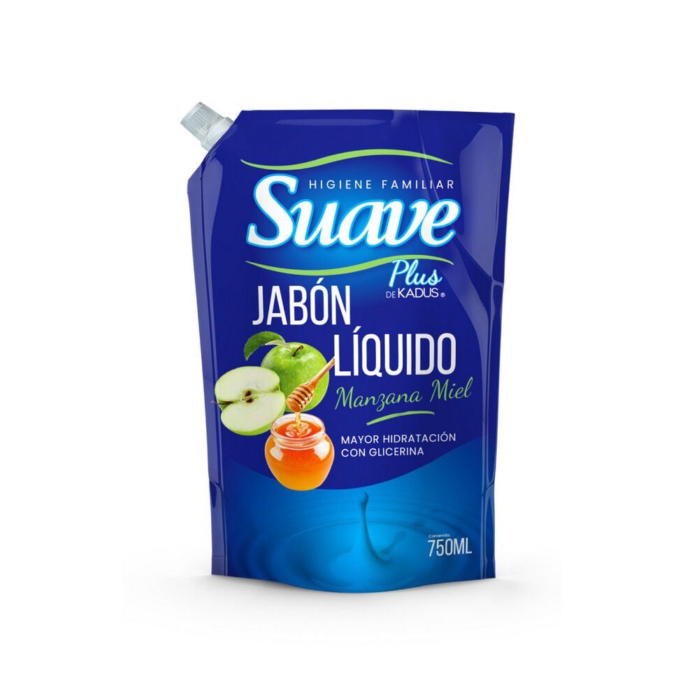 Jabón Líquido Suave Manzana Miel Dp 750 Ml
