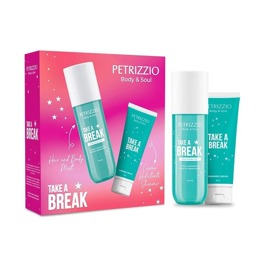 Set Body Mist Take A Break + Crema Shimmer