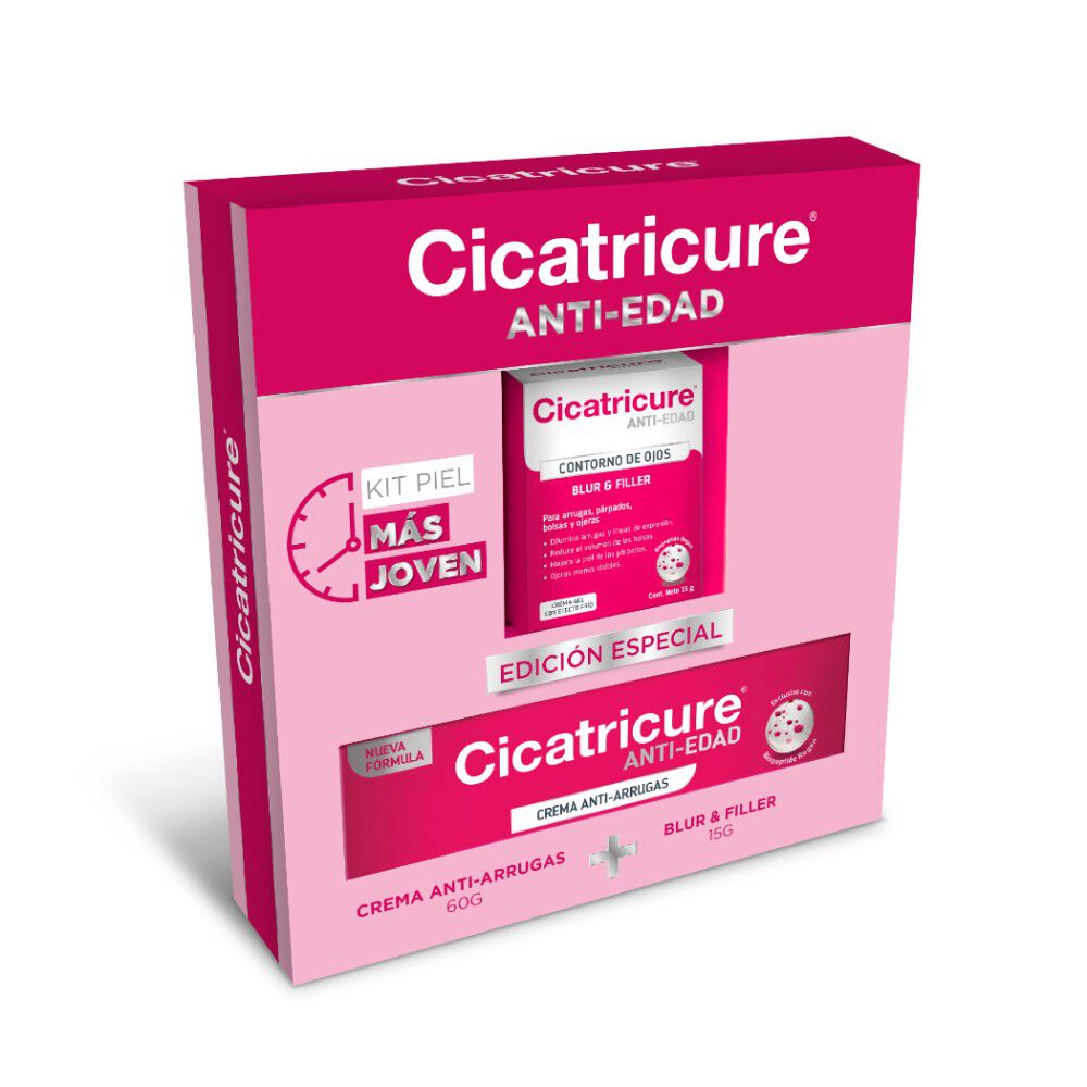 Kit-Anti-Edad-Crema-Anti-Arrugas-60G-+-Crema-Contorno-Ojos-Blur&Filler-15-grs-imagen