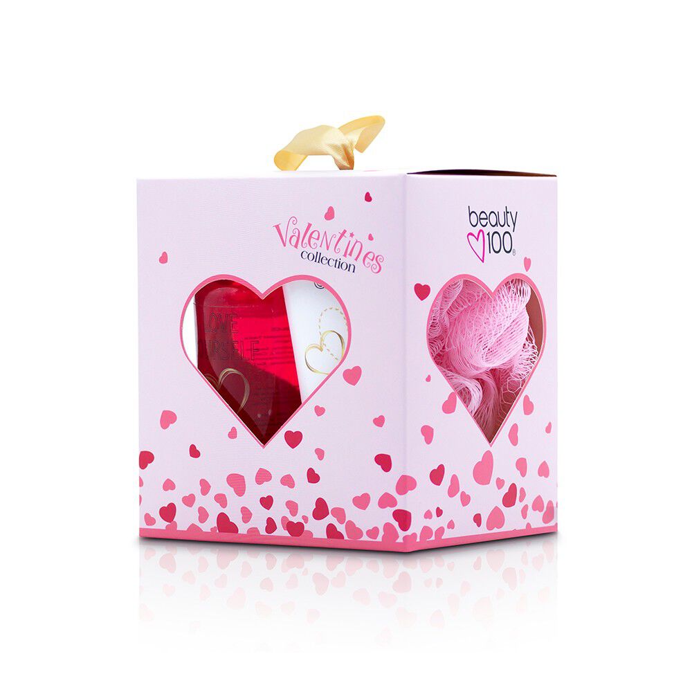 Hearts-Shower-Gel-100-mL-+-Body-Mist-50-mL-+-Esponja-imagen-3