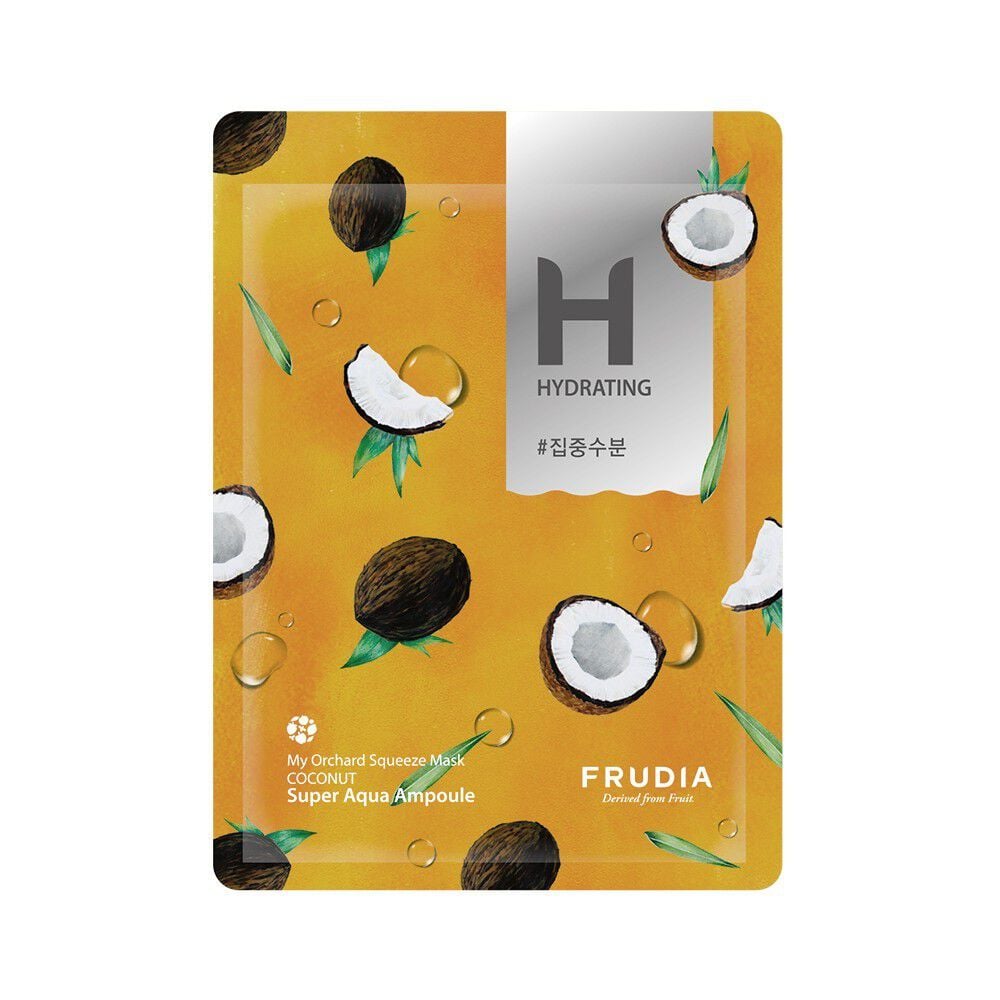 Mascarilla Facial Hidratante con Extracto de Coconut X1