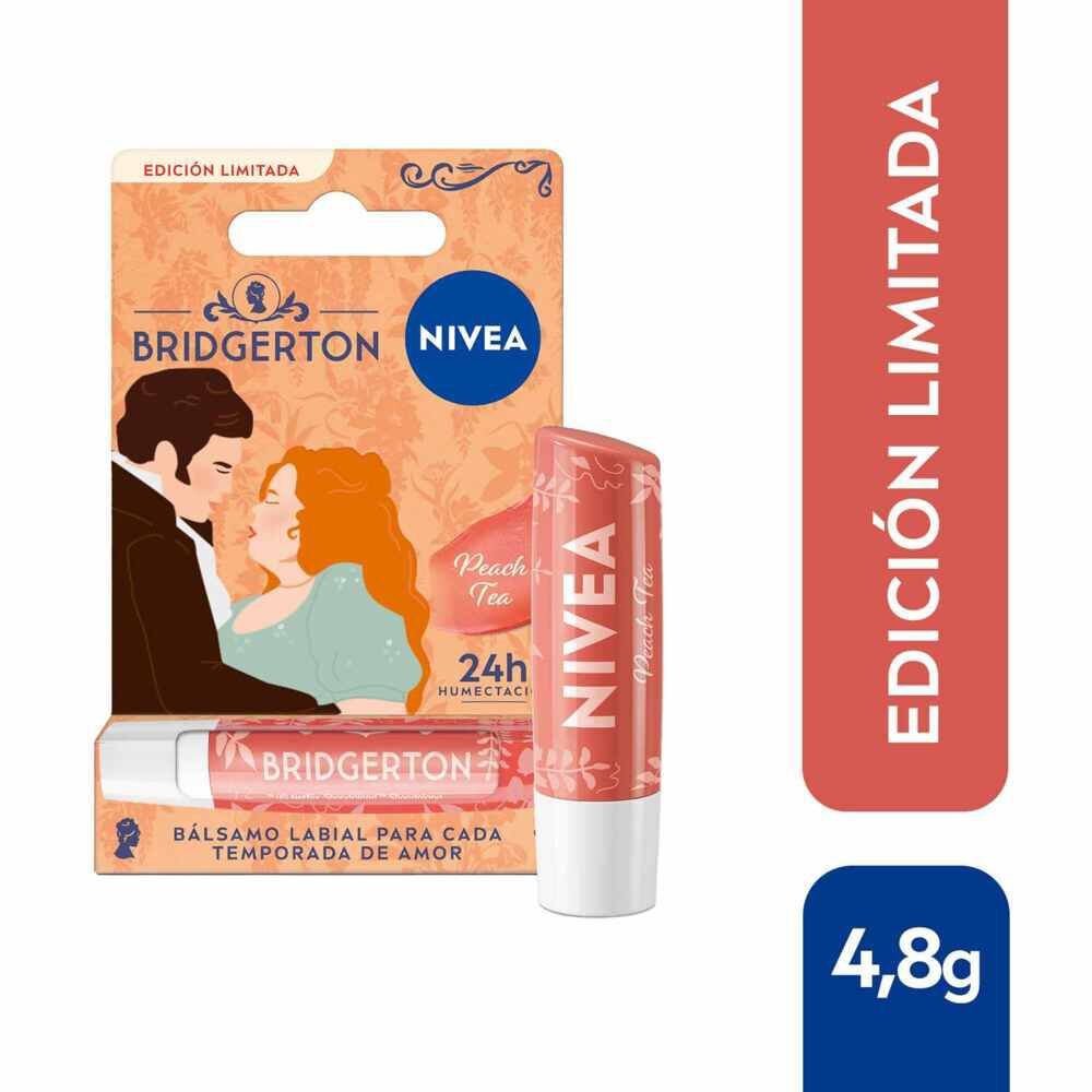 Bálsamo Labial Peach Tea Edición Limitada Bridgerton