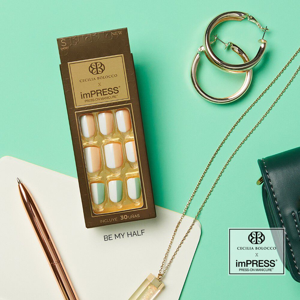 Uñas Impress Cecilia Bolocco - Be My Half