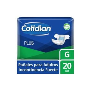 Pa&ntilde;al-Adulto-Incontinencia-Fuerte-Talla-G-22-Unidades-imagen