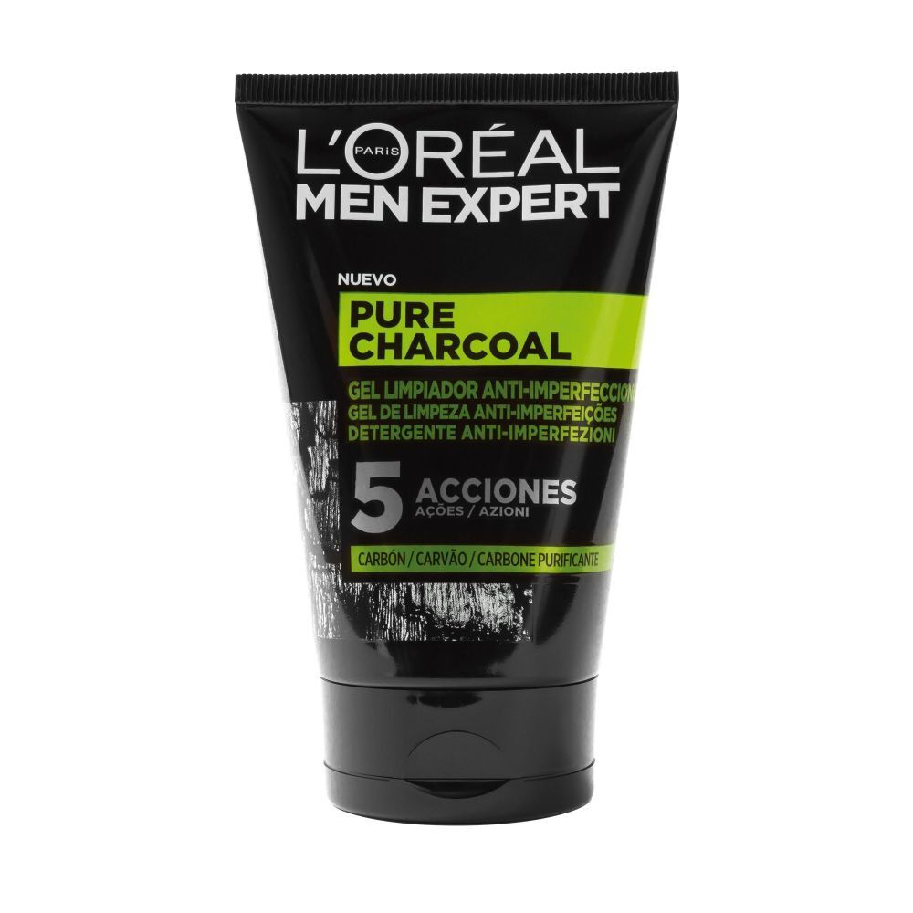 Men-Expert-Gel-Limp.Anti-Imperfecciones-Pure-Charcoal-5-Acciones-100-mL-imagen-2
