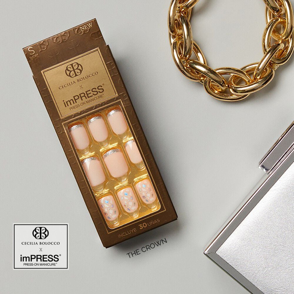 Uñas Impress Cecilia Bolocco - The Crown