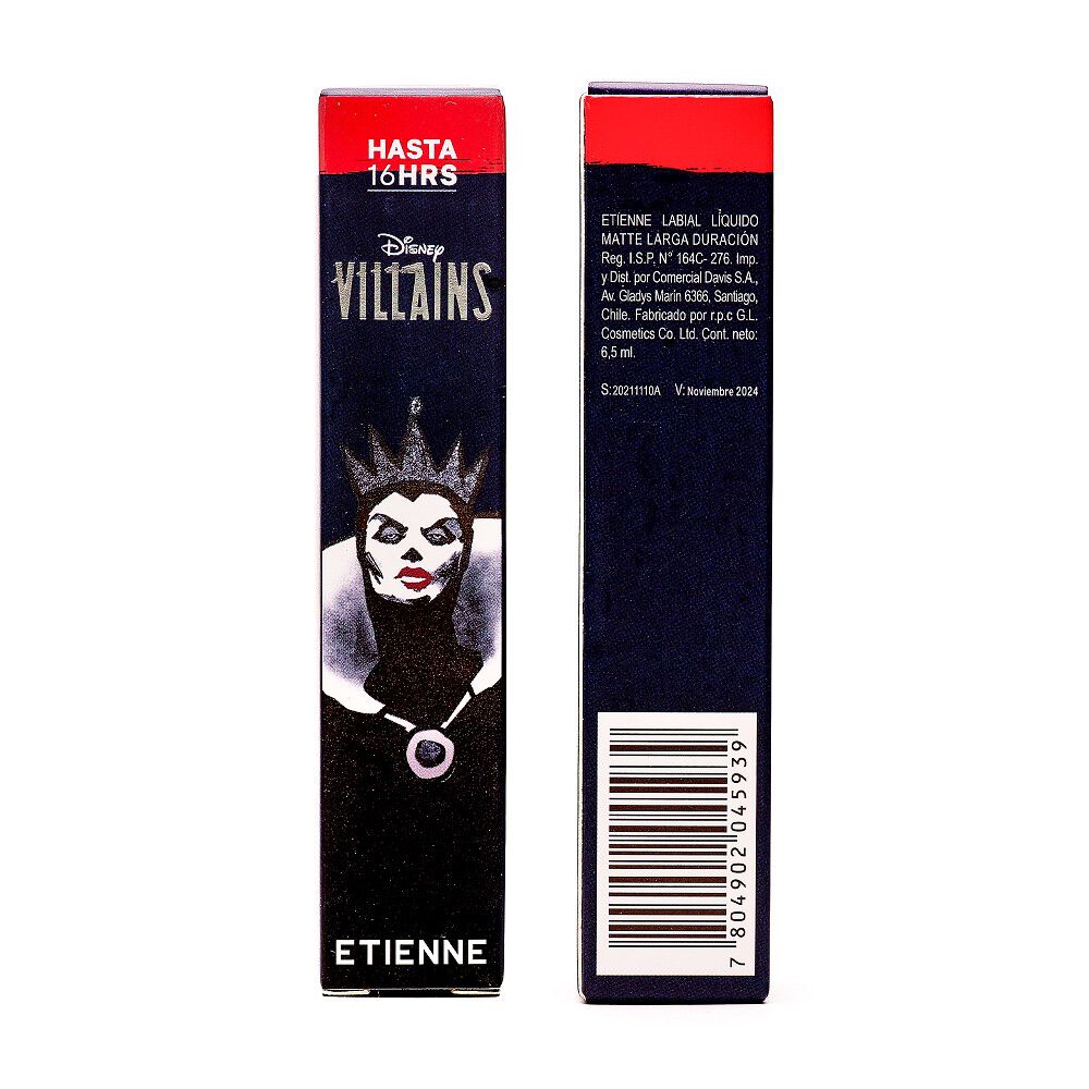 Labial-Líquido-Matte-Larga-Duración-Villanas-E-Queen-6.5-ml-imagen-3