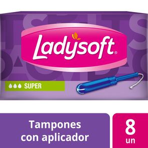 Tampón-Super-Con-Aplicador-Flujo-Moderado-a-Intenso-8-Unidades-imagen