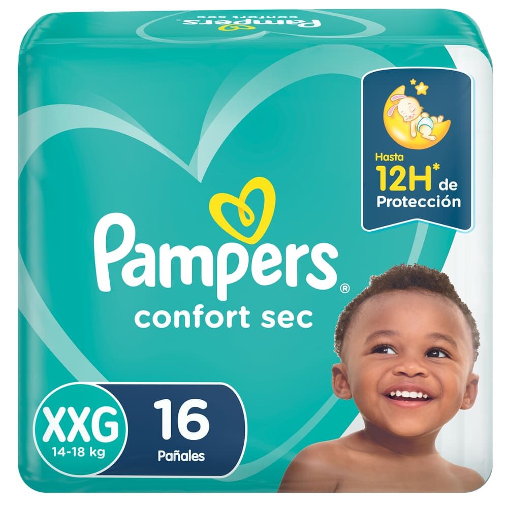 Pañal Confort Sec Xxg (+ 14 Kg) Extra Seco Pods X16