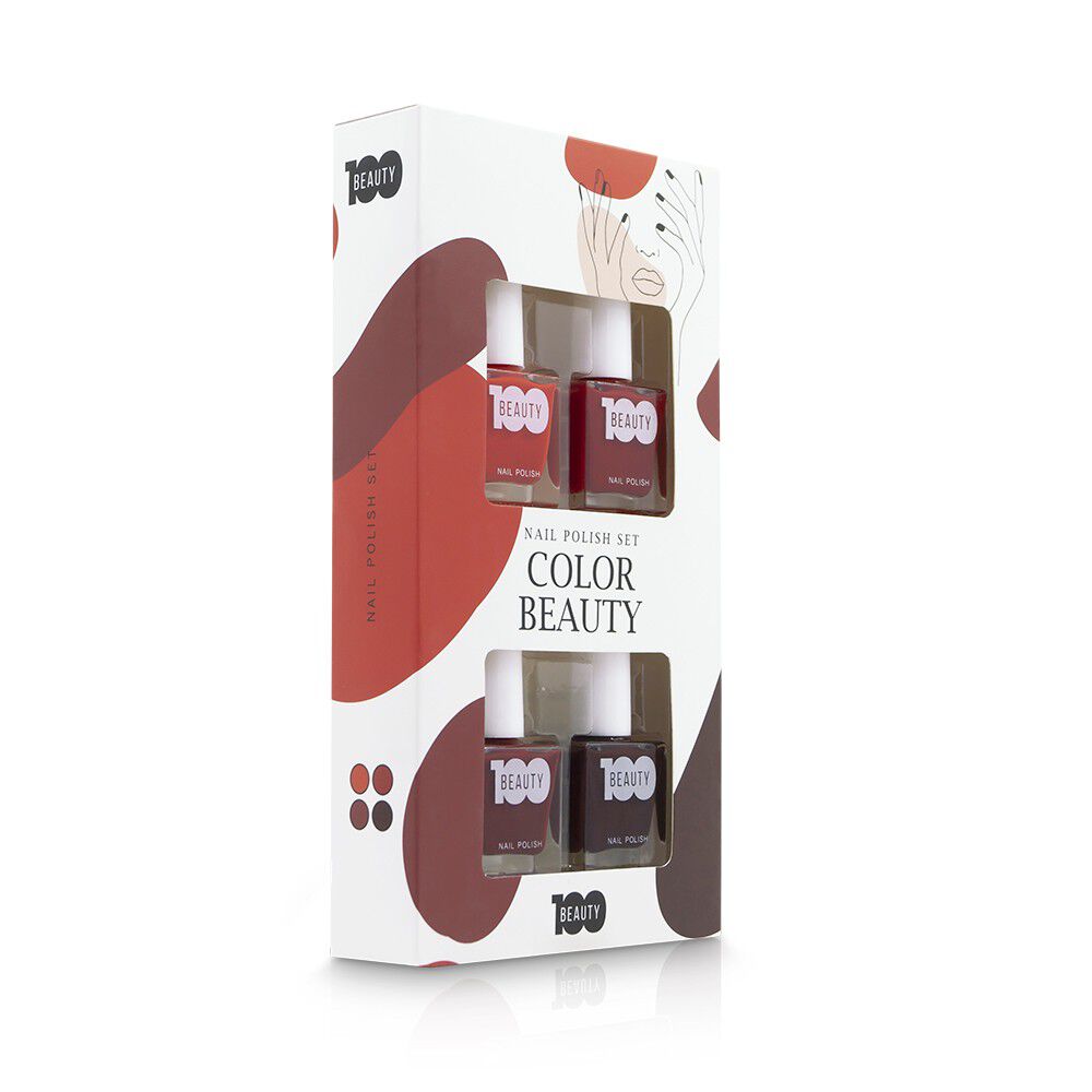 Pack-x4-Esmaltes-De-Uñas-Beauty-Colores-Rojos-imagen-2