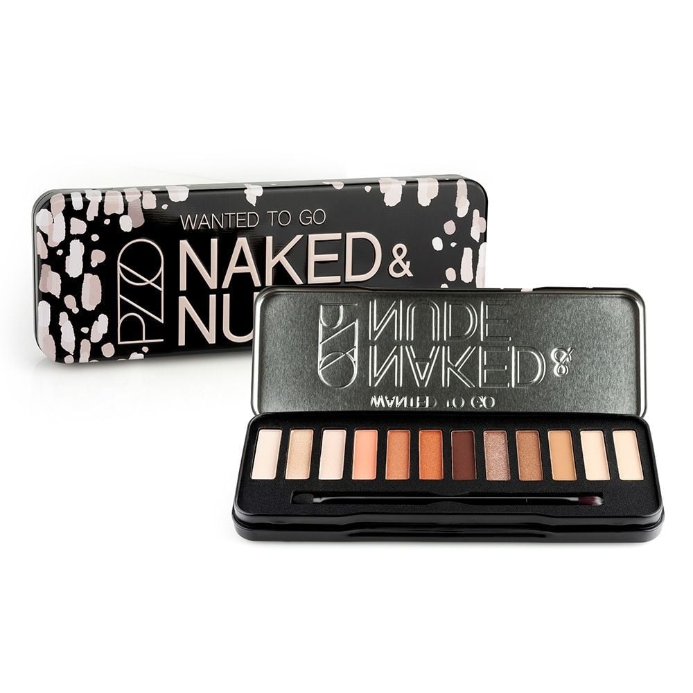 Paleta Sombras Wanted To Go Naked & Nude