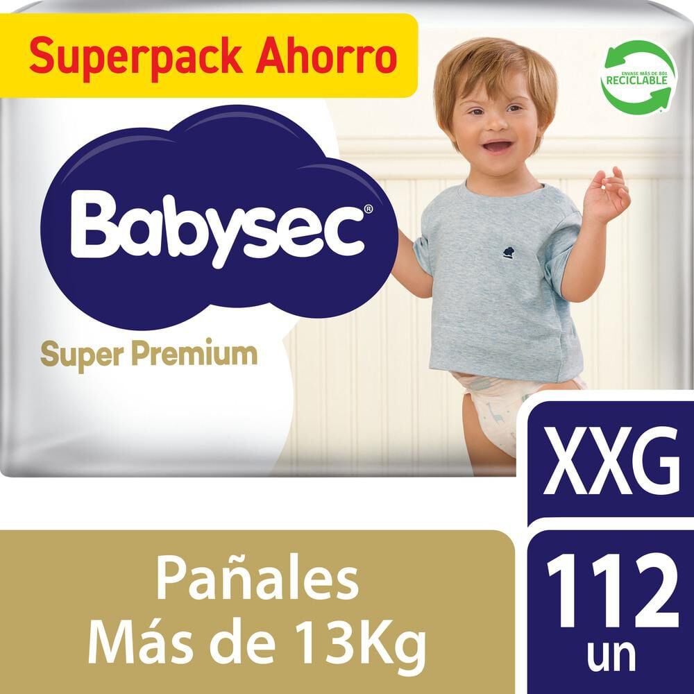 Pañales Super Premium XXGx112