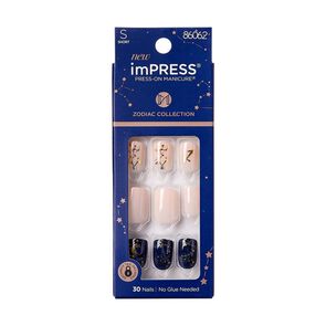 New-Impress-Colección-Zodiaco-Sagitario-Press-On-Manicure-30-Unidades-imagen