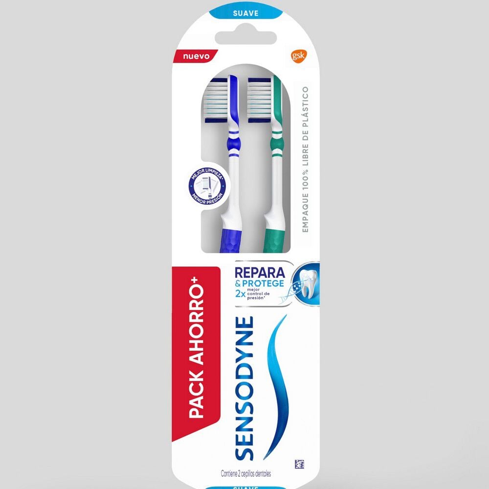 Cepillo Dental Repara y Protege Suave