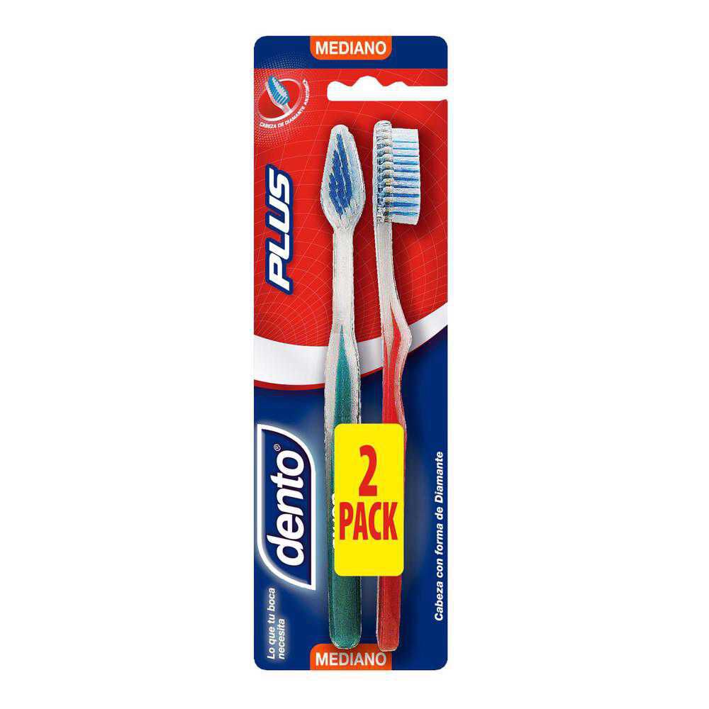 Cepillo-Dental-Dento-Plus-Mediano-2-Unidades-imagen-2