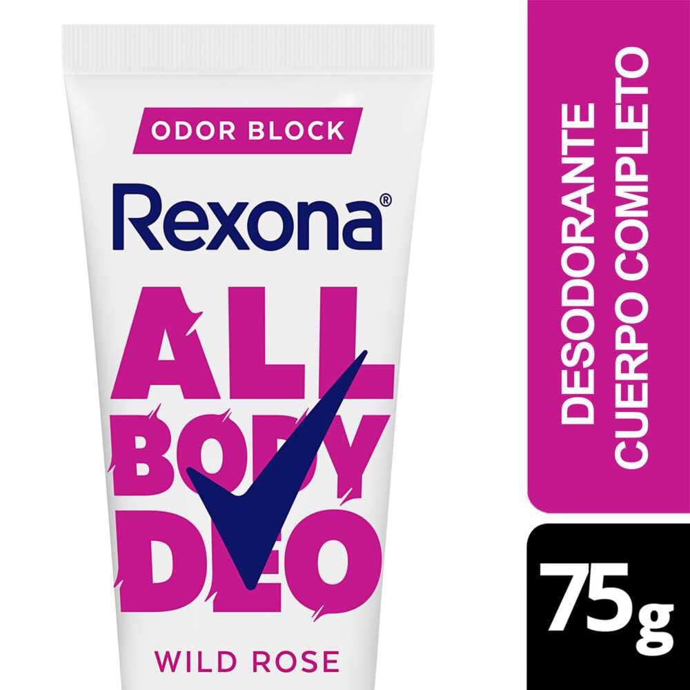 All Body Deo Crema Wild Rose 75gr