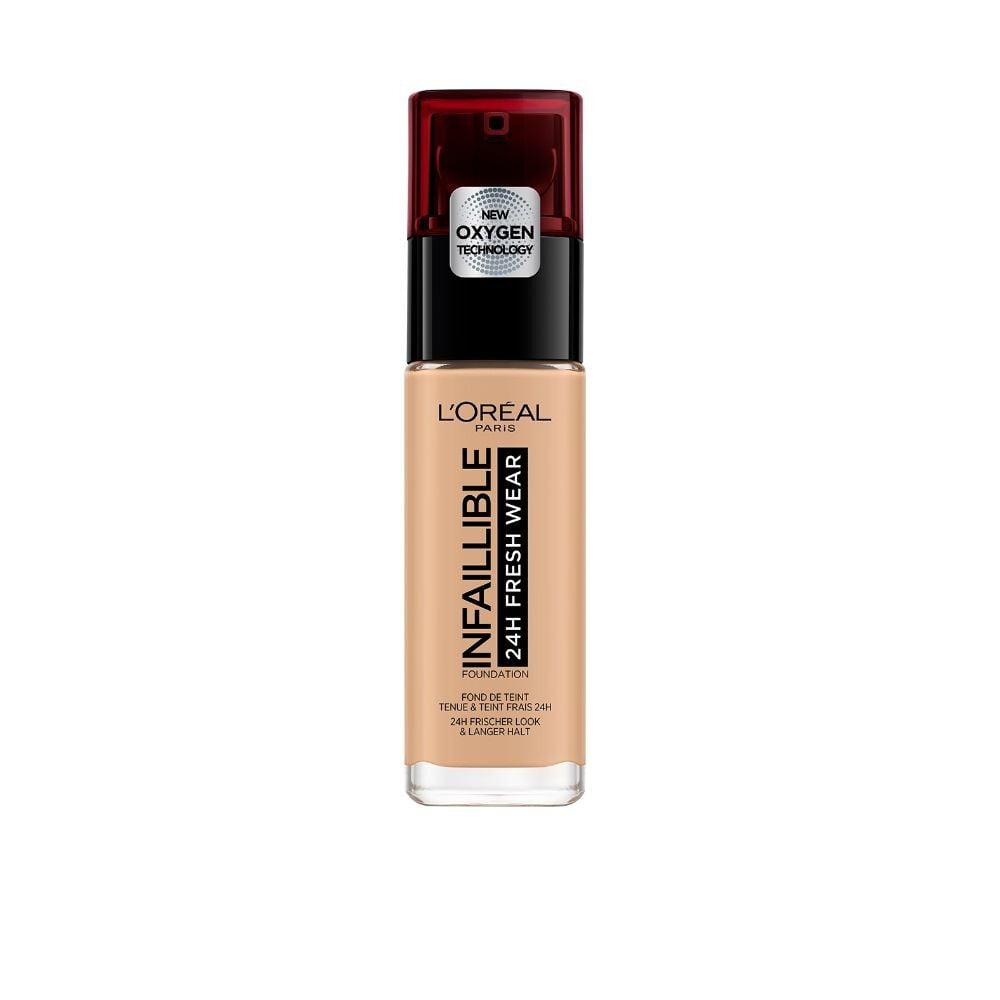 Infalible Base de Maquillaje 24H Fresh Wear 200 Golden Sand 30 mL