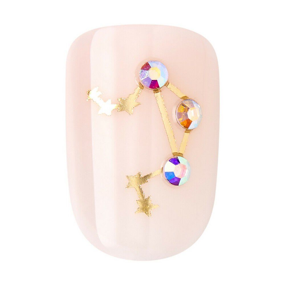 New-Impress-Colección-Zodiaco-Libra-Press-On-Manicure-30-Unidades-imagen-4