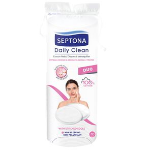 Daily-Clean-Pétalos-Desmaquillantes-100%-Algodón-70-Unidades-imagen