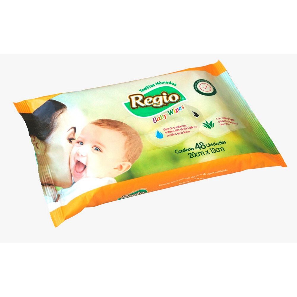 Baby Wipes Toallitas Húmedas 48 Unidades