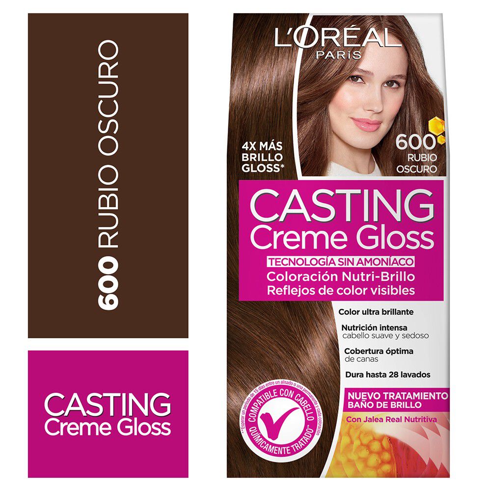 Coloración Creme Gloss 600 Rubio Oscuro