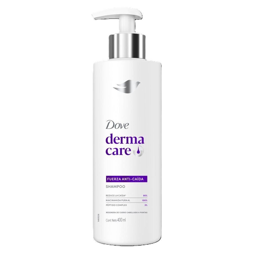 Shampoo Derma Care Fuerza Anti Caída 400 Ml