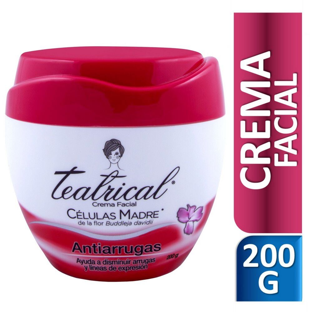 Crema Facial Antiarrugas Células Madre 200 Gr