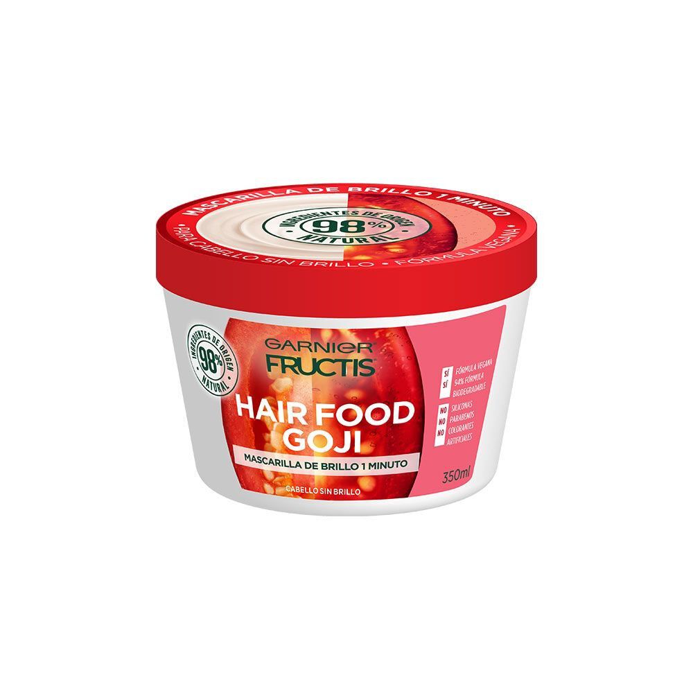 Garnier-Hair-Food-graso-Mascarilla-de-Reparación-1-Minuto-350-mL-imagen-2