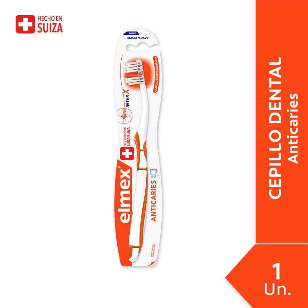 Cepillo Dental Inter X Anticaries Suave X1
