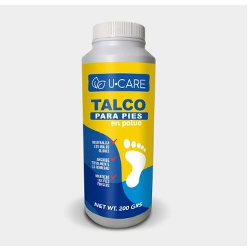 Talco Para Pies En Polvo 200Gr