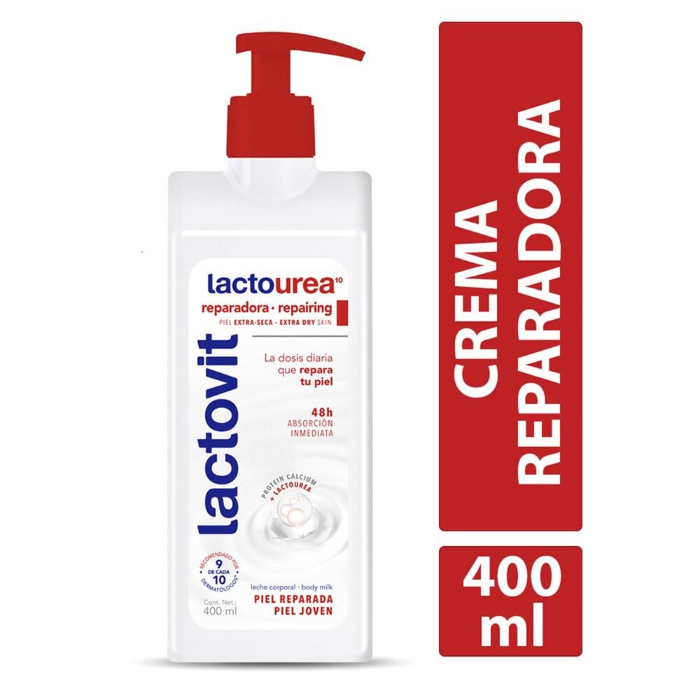 Crema Corporal Lactourea Reparadora 400 ml