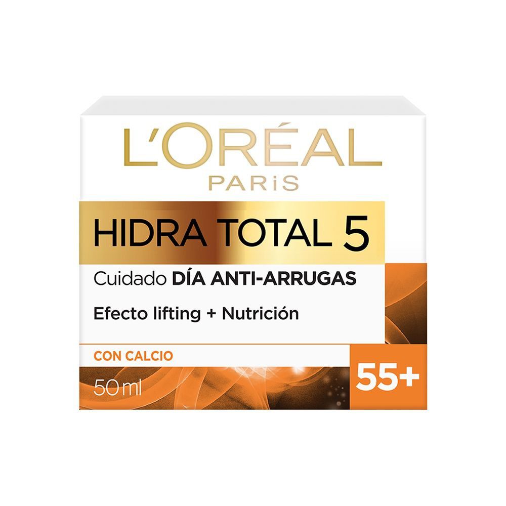 Hidra-Total-5-Crema-Facial-Antiarrugas-Humectante-con-Calcio-Todo-Tipo-de-Piel-55+-50-mL-imagen-4