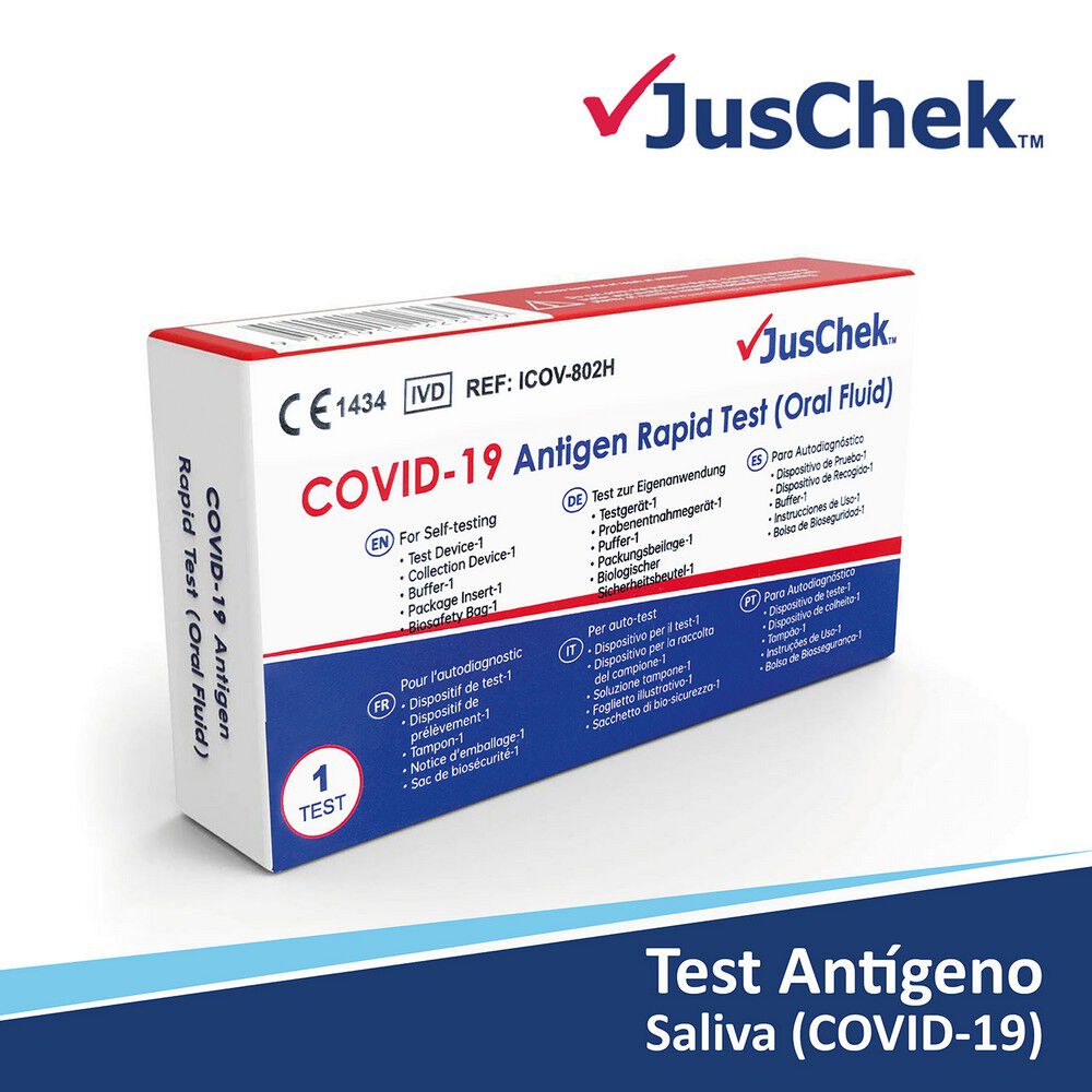 Test Rapido De Antigeno Covid-19 (Fluido Oral)